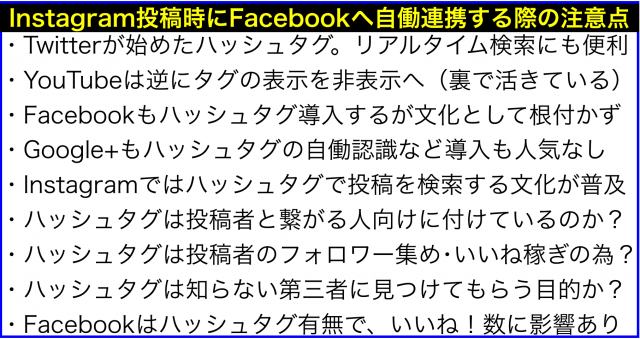 ハッシュタグ付きFacebook投稿は下心が見える化の可能性