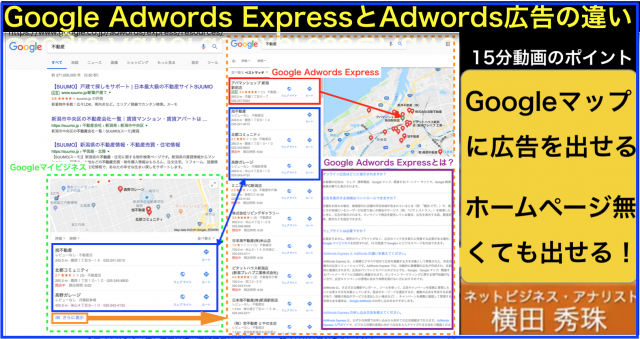 Googleマップにも出せる広告「GoogleAdWords Express」