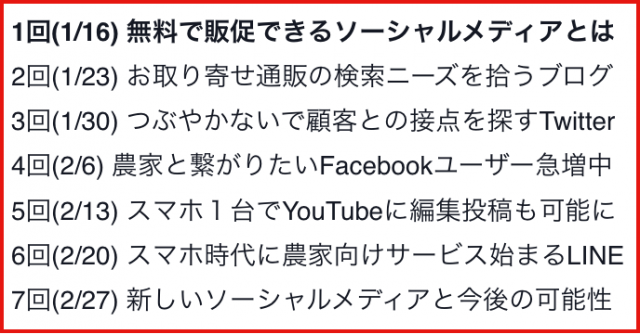 全国農業新聞「農家のためのSNS活用術」連載7回コラム執筆1