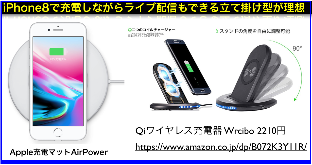 iPhone8開封レビューとApple充電マットAirPower代用品