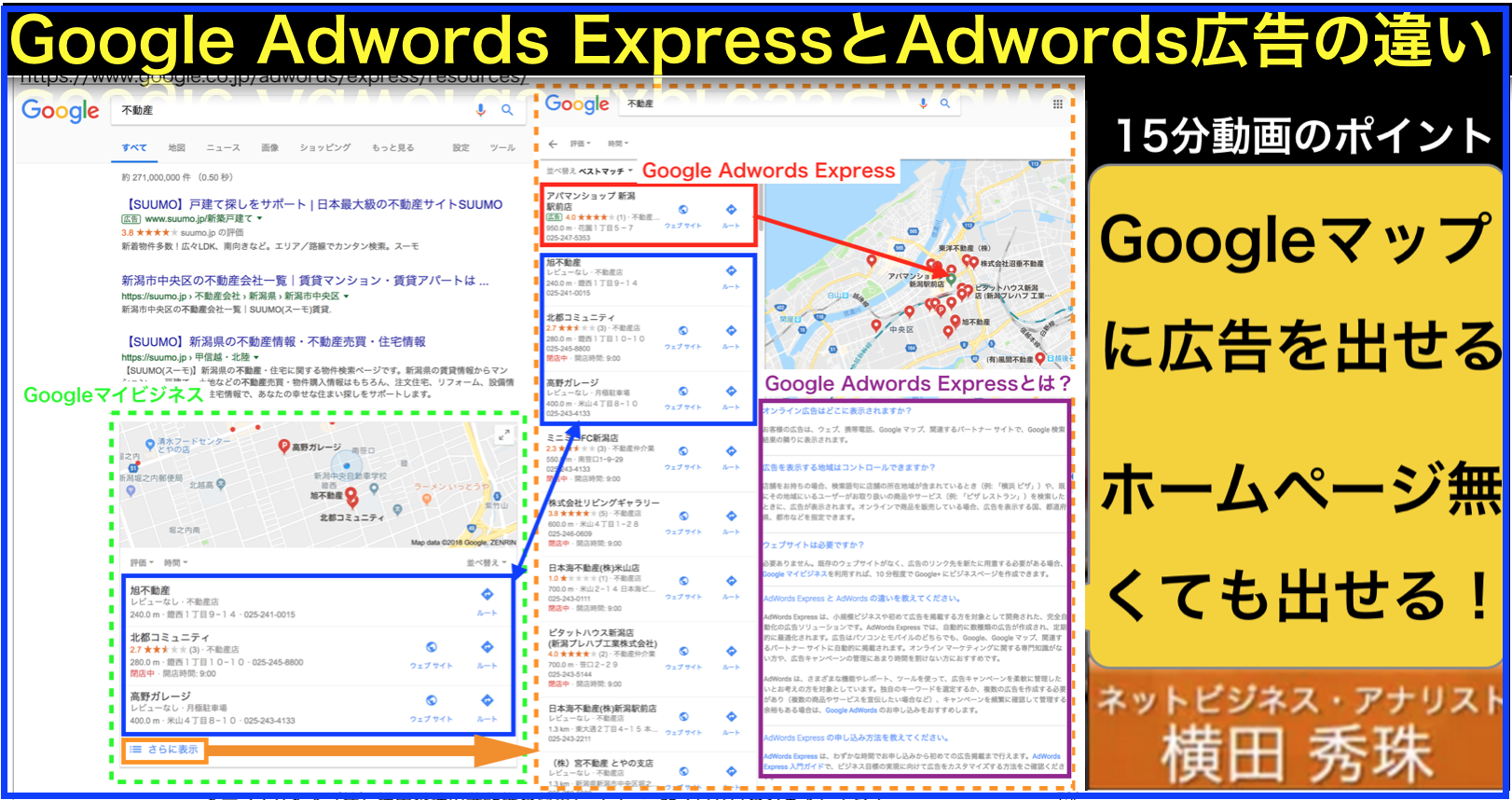 Googleマップにも出せる広告｢GoogleAdWords Express｣