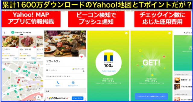 Yahoo!マップ(地図)集客にTポイント連動チェックインとは？
