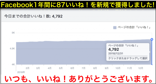 2018年Facebookページいいね数ランキング年間ベスト20