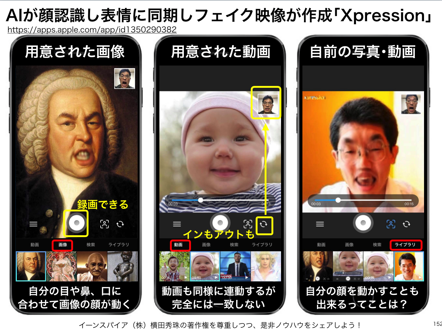 AIが顔認識し表情に同期しフェイク映像が作成｢Xpression｣