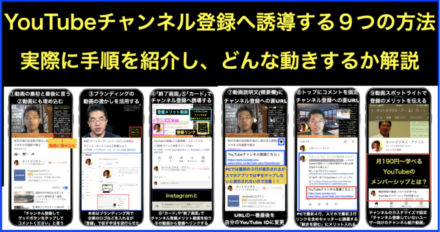 YouTube動画の視聴者にチャンネル登録へ誘導する9つの方法