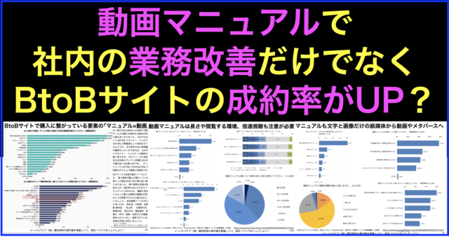 マニュアルも文字と画像だけの紙媒体から動画やメタバースへ