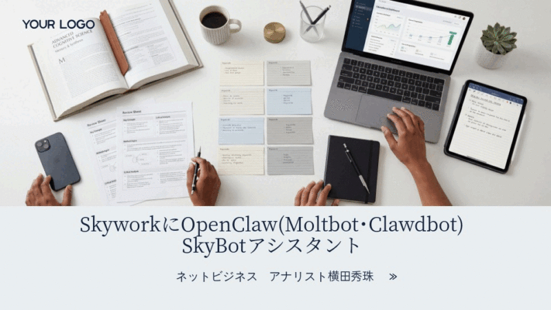 SkyworkにOpenClaw(Moltbot･Clawdbot)SkyBotアシスタント