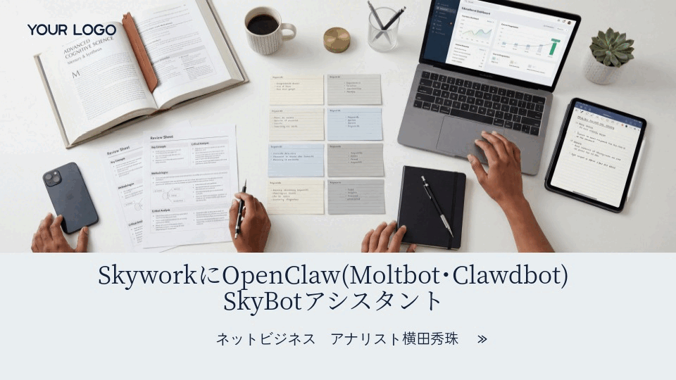 SkyworkにOpenClaw(Moltbot･Clawdbot)SkyBotアシスタント