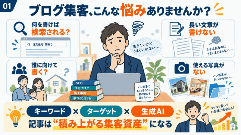 生成AIをフル活用してSEO対策してブログ集客する最新ノウハウ